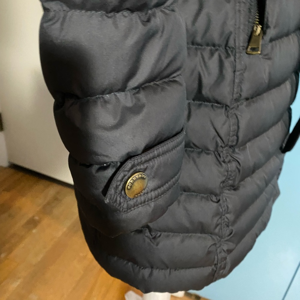 Authentic Burberry Down Coat Black Size XS - Picture 7 of 14